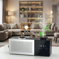 Diffuseur de parfum musical en métal 60 ml avec télécommande Wi-Fi et recharge sans fil pour la maison et l'hôtel – Offre Spéciale