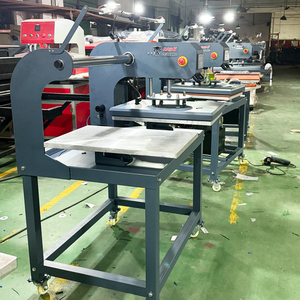 Khí nén đôi trạm quần áo máy ép 40*60cm định vị laser tự động & chế độ thủ công 110V Máy ép nhiệt - Product Image 6