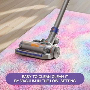 Tappeto in peluche a pelo lungo lavabile in lavatrice, stile nordico Instagram, bestseller transfrontaliero, <span class=keywords><strong>per</strong></span> soggiorno e <span class=keywords><strong>camera</strong></span> da letto, <span class=keywords><strong>per</strong></span> ragazze. - Product Image 3