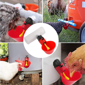 Dễ dàng-to-sử dụng tự động chất lượng tốt nhựa nước Bát Float van uống Cup cho gia cầm - Product Image 3