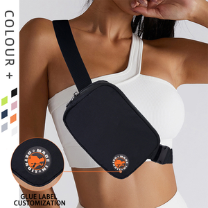הסיטונאי ניילון crossbody תיק נשים כתף תיק מותניים תיק חגורה מיני תיק עבור נסיעה ריצה רגליים - Product Image 4