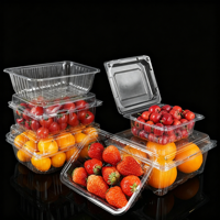 Automatische Multi-station PET Fruit Clamshell Box Voedselverpakkingsmachine Thermoformmachine voor het maken van plastic verpakkingen