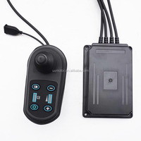 PC programmable FOC 24v-36v-48v 40A double entraînement manette électrique de fauteuil roulant