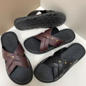 Прямая поставка с китайского завода, летние мужские пляжные тапочки хорошего качества, мужские сандалии на платформе для улицы