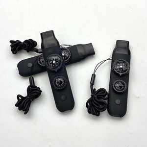 Sifflet multifonctionnel d'urgence 7-en-1 pour l'extérieur avec logo personnalisé imprimé à l'écran, lumière LED, thermomètre, boussole, modèle S081726A - Product Image 4