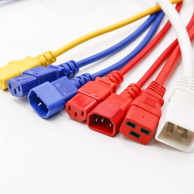 SJT SJTW PVC 300V 2*18AWG PVC CABLE WITH IEC C13 C14 CONNECTOR