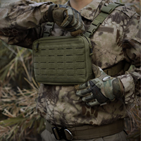 Sac de Poitrine Tactique Extérieur Personnalisé de Haute Qualité, Sac de Poitrine de Course avec Boucle Avant, Sacs de Poitrine de Reconnaissance Airsoft pour Hommes