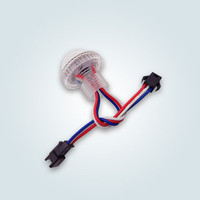 Éclairage LED programmable pour manèges de fête foraine, 12V, 26mm, 3 LED, en matériau PC, pour parcs d'attractions, vente en gros