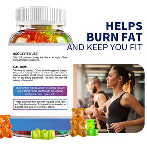 Gommes personnalisées d'usine OEM/ODM 20000 mg Keto Bhb Gummies sans sucre Ketone Fat <span class=keywords><strong>Burer</strong></span> sans danger pour les femmes enceintes 60pcs Gummies - Product Image 3