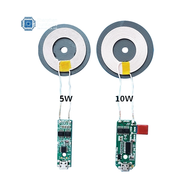 15W High Power Wireless Charging Transmitter Module 9V//10W/5W Qi Wireless Charging Coil for Phone and Car Charger