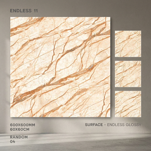 Azulejos de Porcelana con Aspecto de Mármol Claro Alaska para Centros Comerciales, 60x60cm, Diseño Cerámico Pulido - Product Image 3