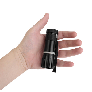 Nhà Máy Bán buôn Mini Blacklight tím tia cực tím Đèn pin <span class=keywords><strong>9</strong></span> LED Nhôm Đèn Pin LED Torch ánh sáng - Product Image 5