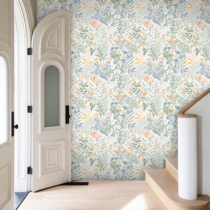 Creation Of Time And Space Peel And Stick Floral Wallpaper For Kitchen Wall Decoration Self Adhesive PVC Design - Product Image 3