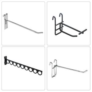 Crochets de présentation pour panneaux perforés de supermarché EWANG, crochets métalliques pour étagères de garage - Product Image 6