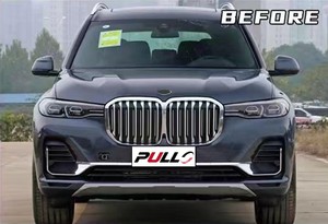 Parachoques para <span class=keywords><strong>BMW</strong></span> X7 G07 19-22 a <span class=keywords><strong>2023</strong></span>+ Modelo Deportivo, con Rejilla, Faros Delanteros, Luces Traseras y Faldones Laterales - Product Image 2