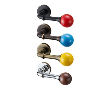 Jayhoo Brass Door Lock Lever Handle Color Block Design For Bedroom Door - Product Image 5