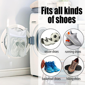 Reusable Shoe <b>Washing</b> <b>Bag</b> Mesh Laundry <b>Bags</b> for <b>Washing</b> Machine Laundry Shoe Washer Dryer <b>Kids</b> Adults Shoes Cleaning <b>Washing</b> <b>Bag</b> - Product Image 3
