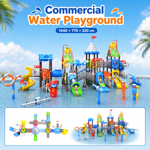 Équipement de jeux aquatiques extérieurs pour enfants, toboggan <span class=keywords><strong>aquatique</strong></span> commercial pour <span class=keywords><strong>parc</strong></span> d'attractions, complexe hôtelier - Product Image 1