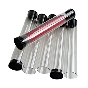 Hard Transparent Pvc Pipe Clear Plastic Tube for Gifts Packing,Round Clear Packing Tube