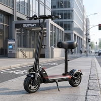 Trottinette électrique intelligente avec déverrouillage NFC, capacité 200 kg - Certifiée CE/UL, autonomie 35 km, pliable, US/EU