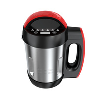 Robot à soupe électrique 0,8 L, capacité de cuisson, 7 modes prédéfinis, pour compote, soupe lisse, soupe en morceaux, jus, réchauffage, mixage, nettoyage, avec carafe en acier inoxydable