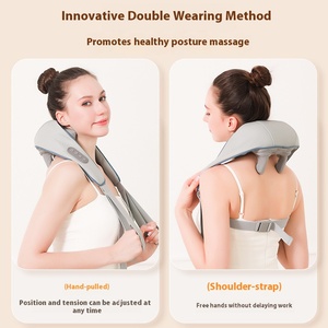 Soulagement de la douleur innovant Contrôle cervical Masseur de dos chauffant Smart Shiatsu Pulse Mini masseur électrique portable pour les épaules et le cou - Product Image 6