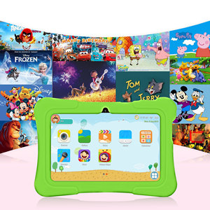 PRITOM K7 tableta robusta de <span class=keywords><strong>android</strong></span> de 1 + 1 + 16GB 1024*600 0.3MP / 2.0MP 3000mAh batería de la batería 7 pulgadas niños tablet - Product Image 6