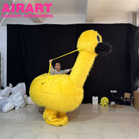 Costume gonflable de mascotte d'extérieur, ours polaire blanc, costumes gonflables en peluche pour carnaval et festival