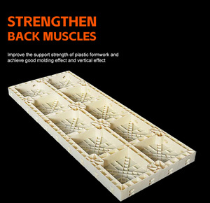 ABS PP PVC <strong>Wall</strong> Column Plastic <strong>Concrete</strong> Formwork Adjustable Size Reusable for Construction <strong>Form</strong> - Product Image 6
