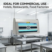 Trampa para Plagas con Luz UV de Acero Inoxidable, Tabla Adhesiva para Insectos, Trampa Eléctrica para Mosquitos Voladores en Interiores