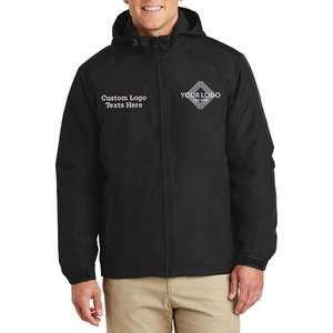 Hombres J327 personalizado bordado con capucha cargador chaquetas Vintage con cremallera Reversible personalizable Logo Textos ODM XS XL Inky Stitch - Product Image 4