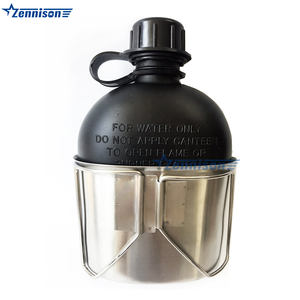Test Quality 3-Pieces <span class=keywords><strong>Suite</strong></span> 800ml 1000mL Capacidad USGI Water Canteen - Product Image 2