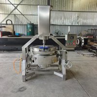 Marmite de Cuisson Industrielle à Prix d'Usine, Mélangeur à Vapeur, Gaz, Électrique, Inclinable, pour Confiture, Sauce, Soupe, Sucre, Aliments, Marmite Planétaire