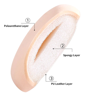 Fond de teint en polyuréthane sans latex cosmétique visage beauté maquillage bouffée doux sec humide grand petit mélangeur éponge guimauve - Product Image 3