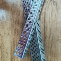 Vente en gros de protections d'angle en aluminium avec anneaux à trous ronds en aluminium perforé plâtre pour cloisons sèches perles d'ange Gi pour la construction