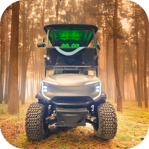 รถกอล์ฟไฟฟ้าสำหรับล่าสัตว์4 + 2ที่นั่งรถกอล์ฟยอดนิยมผ่านการรับรองจาก CE - Product Image 3