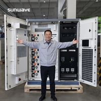 Sunwave Industrial Comercial Completo 100kW 200kWh 300kW 400kW 500kW 250kW Batería Sistema de Energía Solar