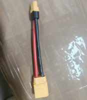 Câble de conversion du port de charge de batterie de trottinette électrique, connecteur mâle XT90 vers connecteur mâle/femelle XT60, 12AWG