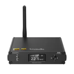 新的1Mii DS600 + 高保真USB数模转换器解码器，带LDAC、DSD 512、高分辨率蓝牙音乐接收器，用于影音接收器/放大器/发烧友