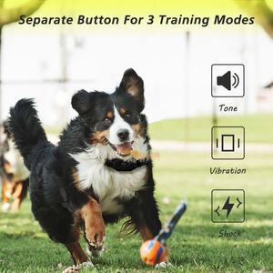 Collar de entrenamiento para perros antiladridos remoto de 900m con vibración de descarga eléctrica y control de sonido entrenador electrónico recargable para mascotas - Product Image 4