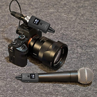 Adaptateur d'émetteur de haut-parleur professionnel UHF sans fil xlr Microphone numérique UHF filaire à émetteur Audio sans fil