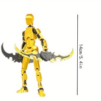 Figurine d'action personnalisée 3D Meetcera Brand Lucky 13 en résine et nylon, jouet de collection Titan Dummy hautement détaillé
