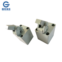 Cylindre hydraulique compact à double effet 40 25-30, cylindre d'angle, fourni directement par l'usine