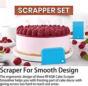 Set di ugelli per decorazione torte in acciaio inossidabile, kit per pasticceria, utensili da forno, set con piatto girevole per torte - Fornitura diretta dalla fabbrica - Product Image 5