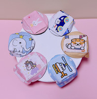 Patch oculaire 3D en coton multi-designs pour enfants, filles et garçons atteints de strabisme