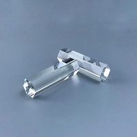 Prisme de guidage de lumière optique, équipement en verre transparent prisme hexagonal pour panneaux solaires Bk7