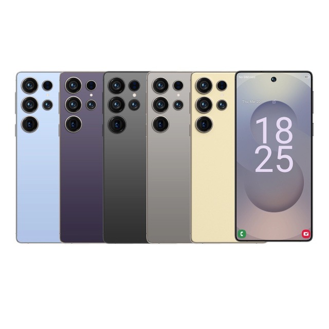 HighEnd S25 Ultra 5G Smartphone 22GB RAM 2TB Storage Quad Core HD OLED 108MP Camera Multi-language Support Spanish French Face