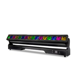 Unoxine 16 mắt 40W RGBW DMX512 4-tro-1 chùm rửa Zoom nhấp nháy di chuyển đầu ánh sáng 800W <span class=keywords><strong>LED</strong></span> cho câu lạc bộ đêm sự kiện - Product Image 1