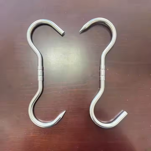 Tùy chỉnh thép không gỉ gian lận phần cứng Double-ended ROTARY thịt Móc butcher móc - Product Image 5