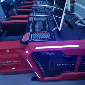 E-sport estilo de carreras mesa de jugador PC ordenador de escritorio mesas de juego escritorios de juego - Product Image 5